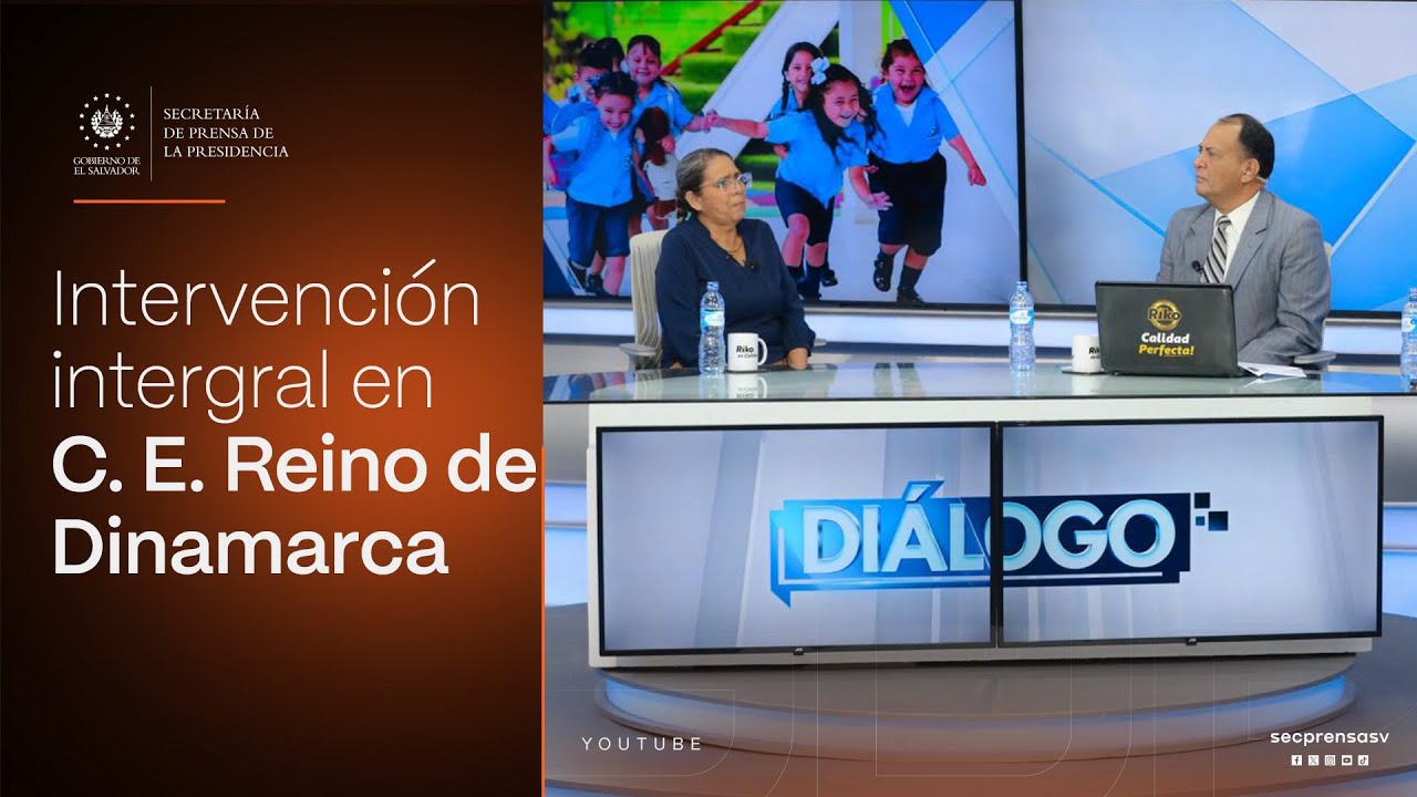 Gobierno del Presidente Nayib Bukele brinda condiciones seguras en Centro Escolar Reino de Dinamarca