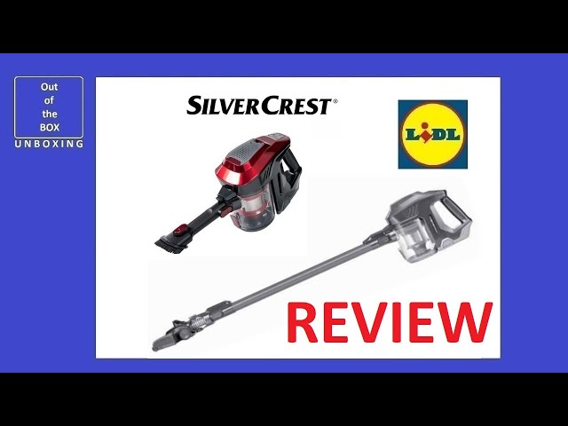 SilverCrest Cordless Hand-Held And Upright Vacuum Cleaner SHAZ 22.2 C3  REVIEW (Lidl ECO HEPA 130W) - YouTube