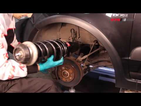How to replace SUZUKI SX4, FIAT Sedici, Front shock absorbers