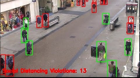Social Distance Detector Computer Vision
