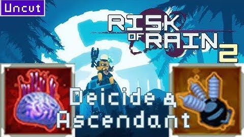 Risk of Rain 2 - Solo Deicide and Ascendant challenges simultaneously.