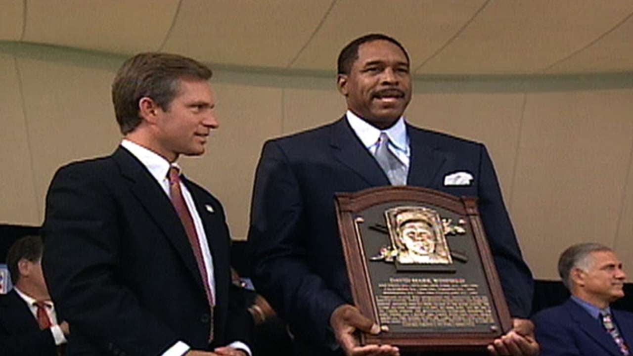 dave winfield hall of fame