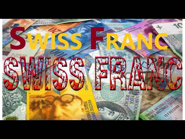 Colorful Swiss Franc Banknotes