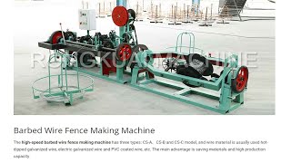 Double twisted barbed wire machine sold to Burundi