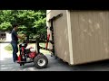 One Man Show - Delivery & Set up of 12x20 Amish Shed