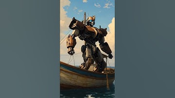 TRANSFORMERS 8 - LANCHA ROBOTS #transformers #trendingshorts #reels #futuretech #optimusprime #fyp