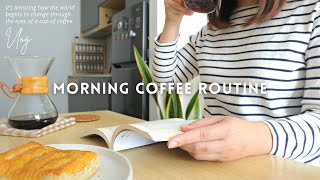 Morning Coffee Routine at Home | Relaxing Silent Vlog