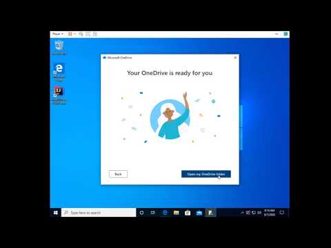 OneDrive Academic and Personal Sign in Walkthrough