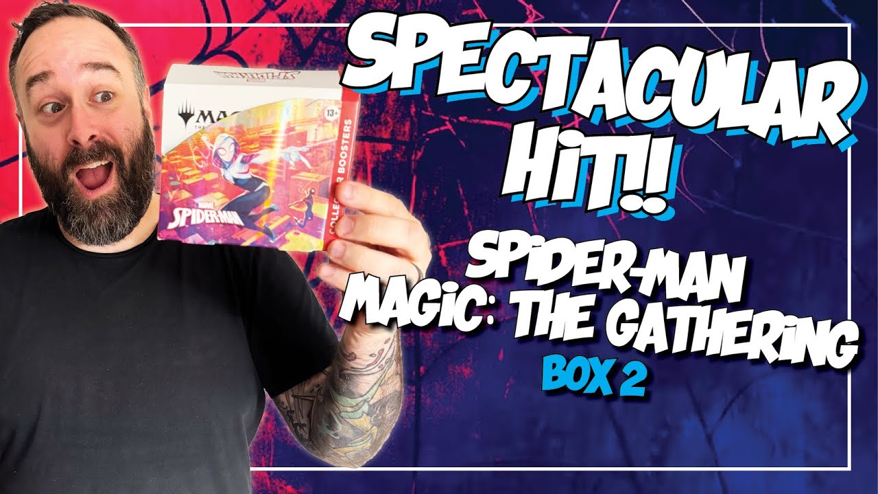 Отличная коробка! — Открываем коллекционный набор бустеров Spider-man Magic: the Gathering 2