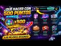 QUE HACER CON 500 PUNTOS DE EVENTO EN SKINCLUB