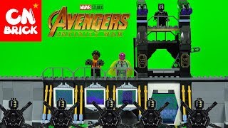 LEGO AVENGERS INFINITY WAR  Corvus Glaive Thresher Attack LEPIN 07106 Unofficial LEGO lego videos