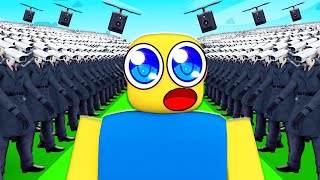 I BECAME *COMMANDER* OF THE CAMERAMAN ARMY IN ROBLOX (Skibidi Toilet Tycoon)