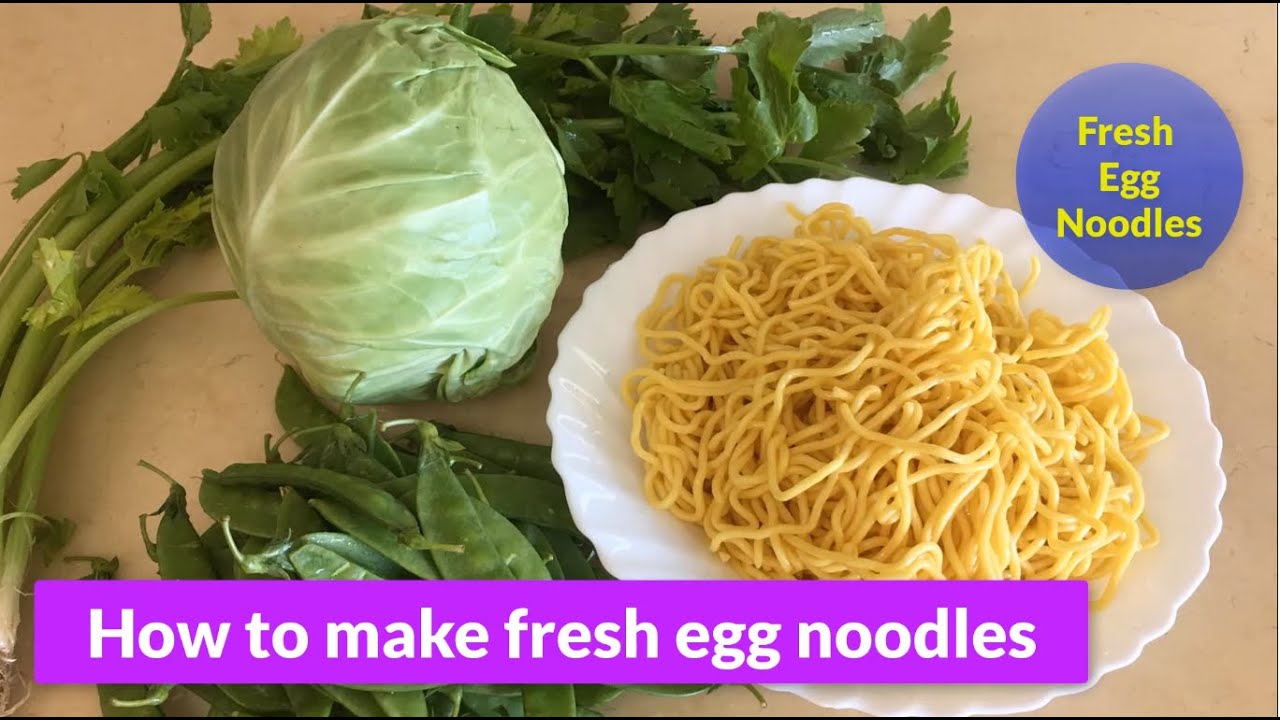 Egg Noodles Stir Fry | Fresh Chinese Egg Noodles Recipe | Pansit Miki ...