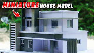 Contemporary Miniature House Model Making  | Sam-E STUDIO