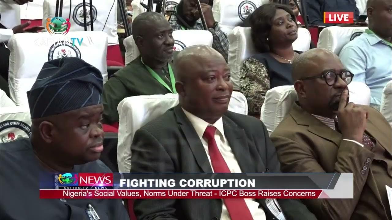 FIGHTING CORRUPTION: Nigeria’s Social Values Norms Under Threat – ICPC Boss Raises Concern