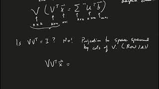 Math 350 Application of the SVD: Generalized Inverses