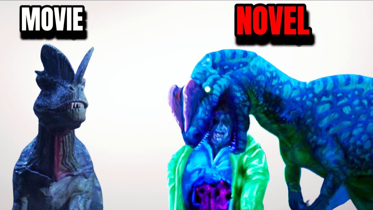 Ужасающие варианты динозавров в романах о Парке Юрского периода