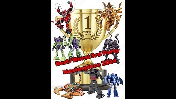 Best/Not So Good Masterpiece Scale Transformers of 2024