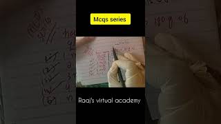 mcqs series #mdcat #chemistry #lumhs #aghakhan