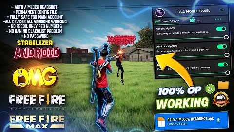 MOD MENU AIMKILL+AIMBOT V1💀 ANTI BAN ANTI BLACKLIST🤯 DIRECT LINK 🔗