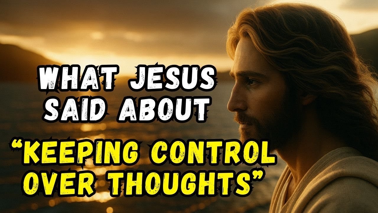 When Jesus spoke About “Keeping Control Over your Thoughts”