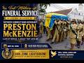 Full Remarks by Hon. Zane Lightbourne at the Funeral of Sgt. Preston McKenzie