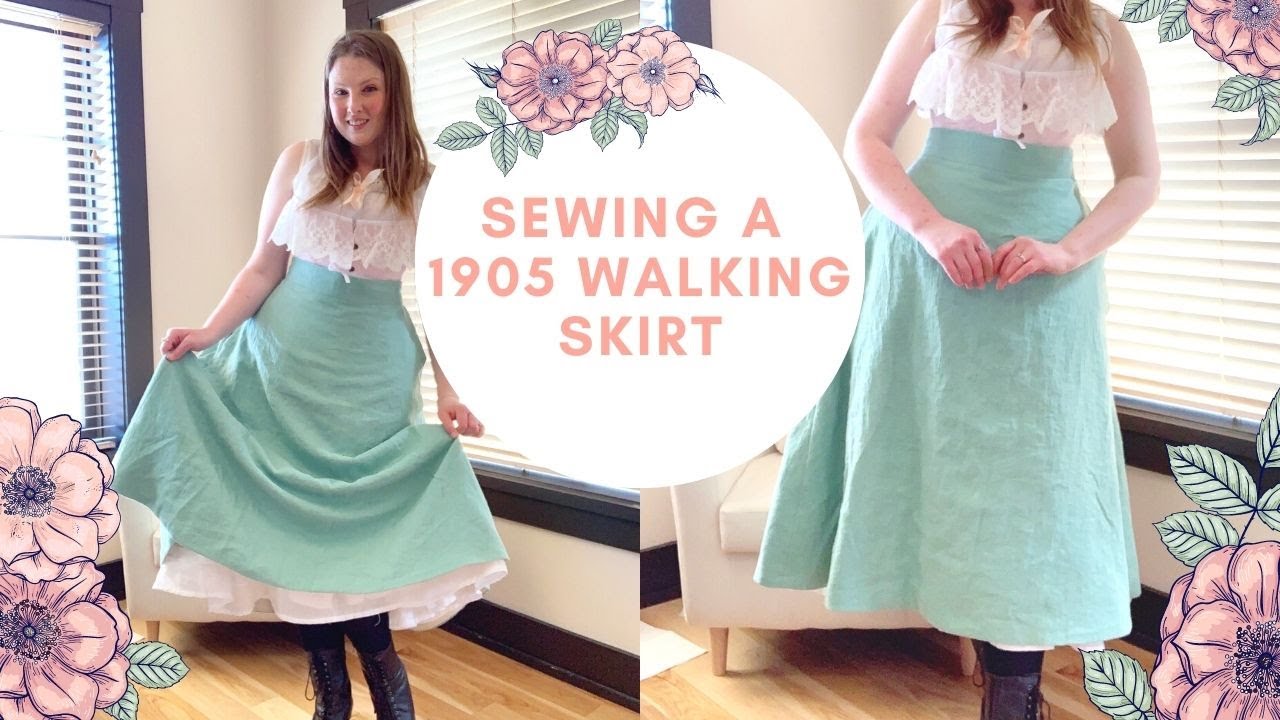 Sewing a 1905 Walking Skirt - Historically Inspired Sophie Hatter Part 3