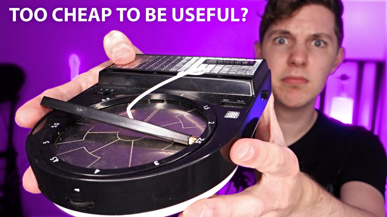 The Cheapest Drum Machine I Could Find (making a song) - YouTube