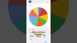 Ingin buat chart di spreadsheets pakai HP? Bisa juga dong! #shorts