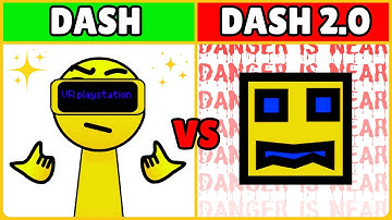 Incredibox Sprunki Geometry Dash VS Dash 2.0 | Happy Vs Horror Versions!