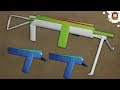 How to make a paper machine gun that shoots rubber bands
