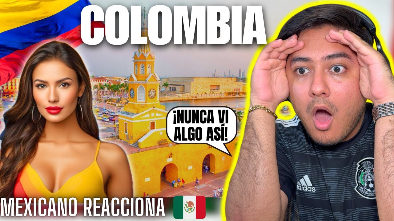 #COLOMBIA | Así es COLOMBIA | El país entre dos mares - Mexicano Reacciona 😱🇨🇴  *esto es el cielo*