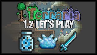 Underground Snow House! Ice Blade! || Let's Play Terraria 1.2 [episode 3]