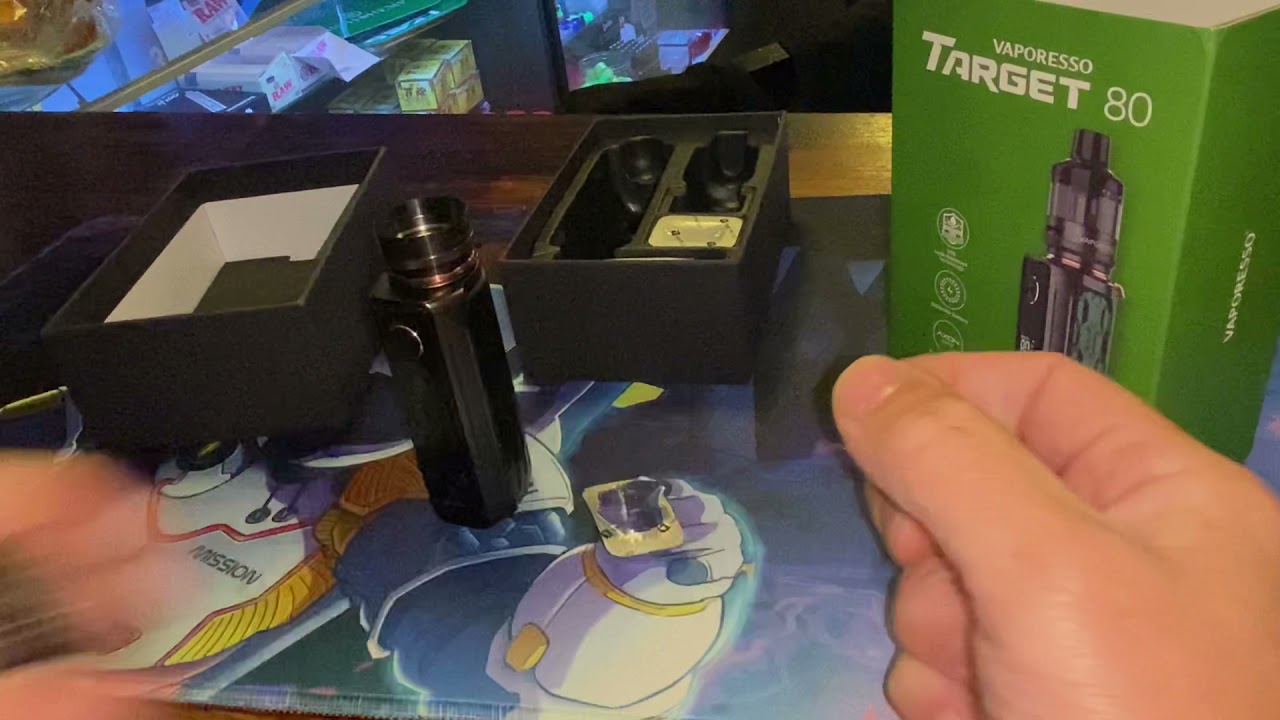 Vaporesso Target 80 Unboxing and First Impressions of it!! 