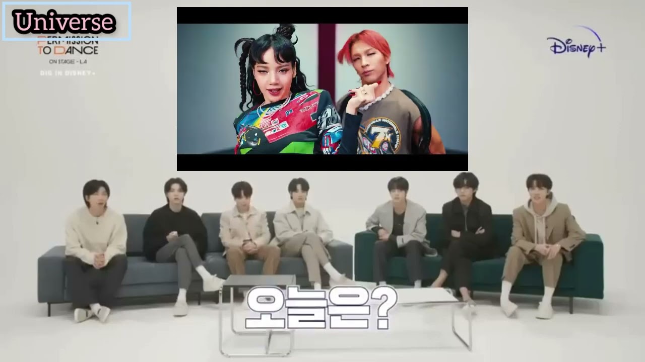 BTS Reaction to Taeyang FT Lisa shoong MV (fanmadvideo)