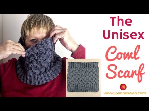 【riAndco】23FW★ Basic check knit muffler Knitted Unisex Cabled Scarf - Knitting Scarf for Men - YouTube