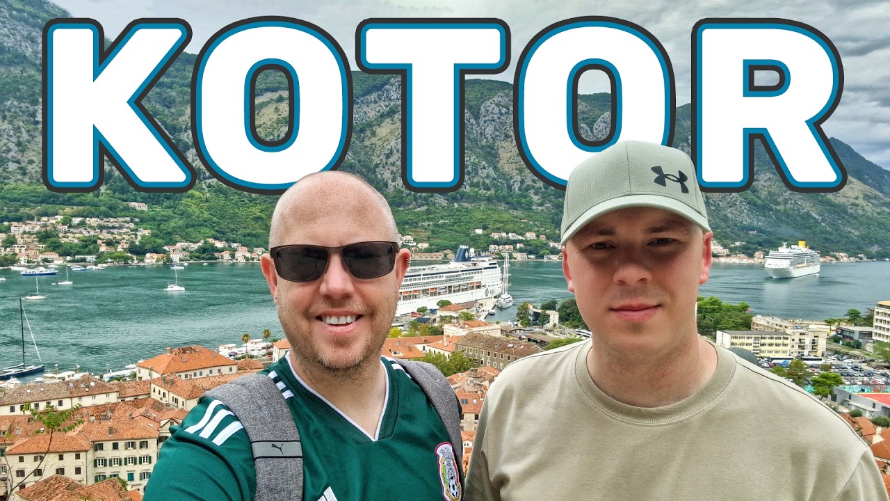 Kotor, Montenegro Cruise Port - Hiking to the Fortress & Exploring the Old Town! 🇲🇪