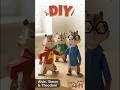 Alvin and Chipmunks PaperCraft #diy #papercraft #alvinandthechipmunks