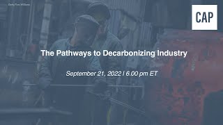 Famous The Pathways to Decarbonizing Industry Wealth