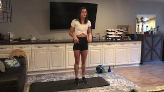 Squat Jack Touch Downs