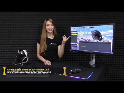 Alfombrilla POLARIS y software CUE 2 de #corsair