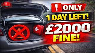 Uk Driving Rule Change Only 1 Day Left Missing This Car Item Could Cost 2,000