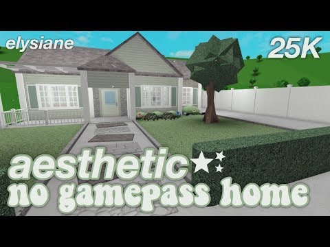 Roblox Bloxburg Aesthetic House 10k No Gamepasses - roblox bloxburg no gamepass roleplay home the tea on highschool