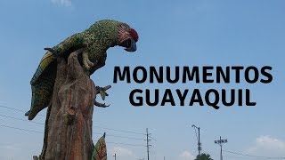Conociendo MONUMENTOS GUAYAQUIL y mas lugares de ECUADOR/2019