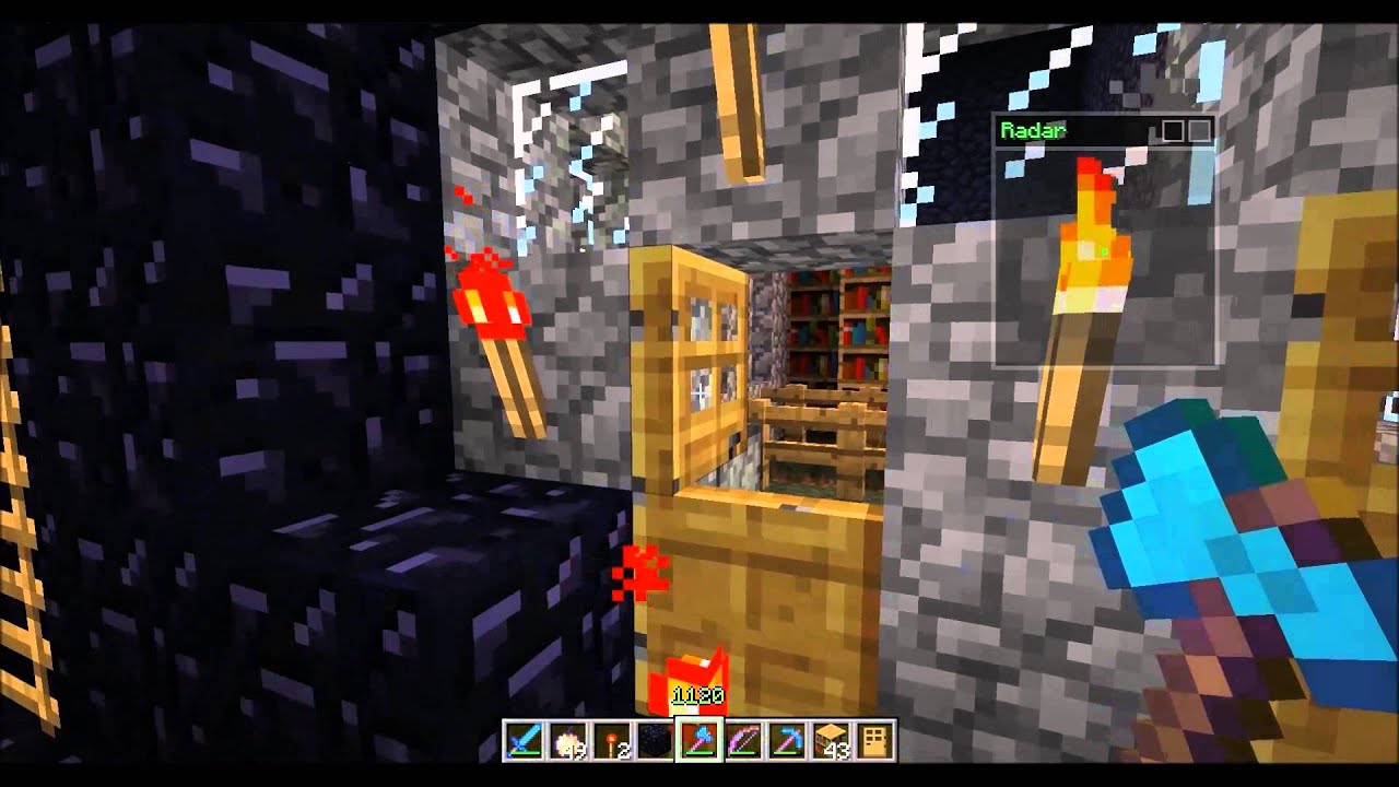 Funny Minecraft Glitch! Halfdoor! YouTube