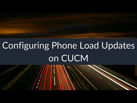 Configuring Phone Load Updates on CUCM