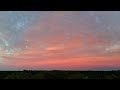 September 11, 2026. Beautiful sherbet skies! 