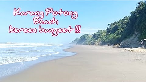 Pantai Karang potong Ocean view Cianjur Selatan | Eid Mubarak 1445 H