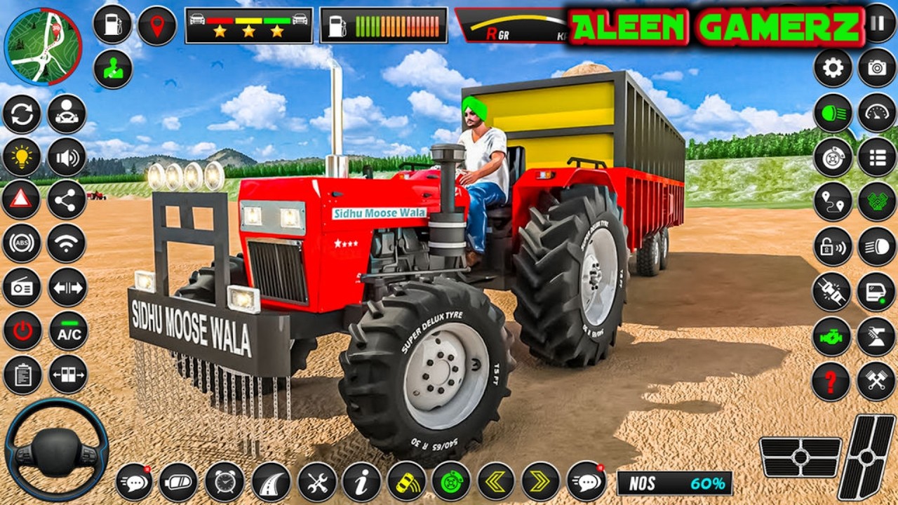 Indian Tractor Driving - Seasonal Crop Mode🕹| Indian Tractor Wala Game 📢| Aleen Gamerz 🇦🇱