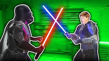 BECOMING LUKE SKYWALKER AND FIGHTING DARTH VADER IN VIRTUAL REALITY!! (Blade And Sorcery Mods)